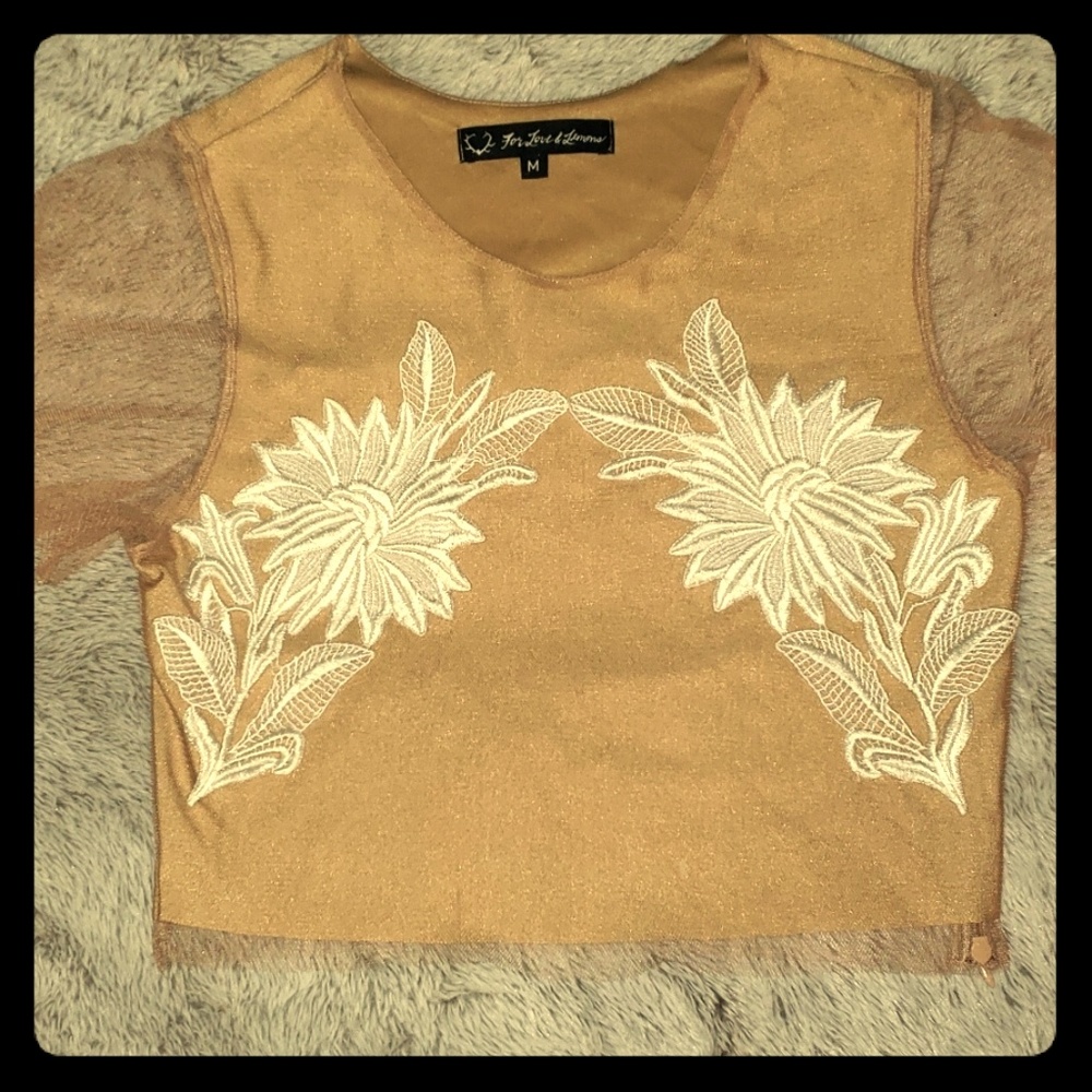 For the love of lemons top